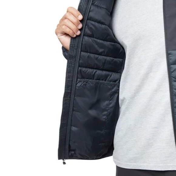 Merrell Hooded Mixed Media Puffer Softshell - Picture 6 of 9